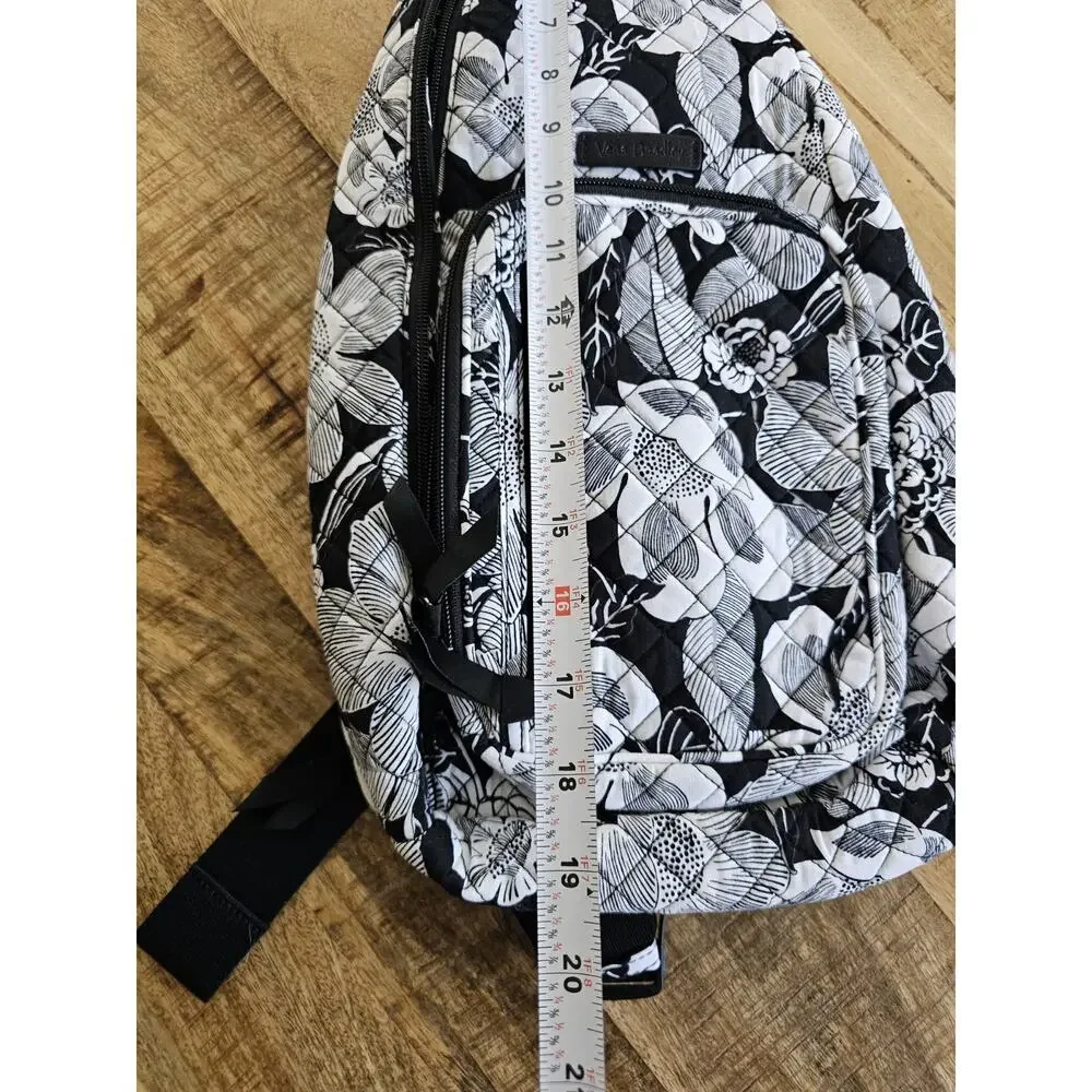 VERA BRADLEY Quilted Sling Crossbody Backpack In “ Bedford Blooms” - Picture 10 of 11